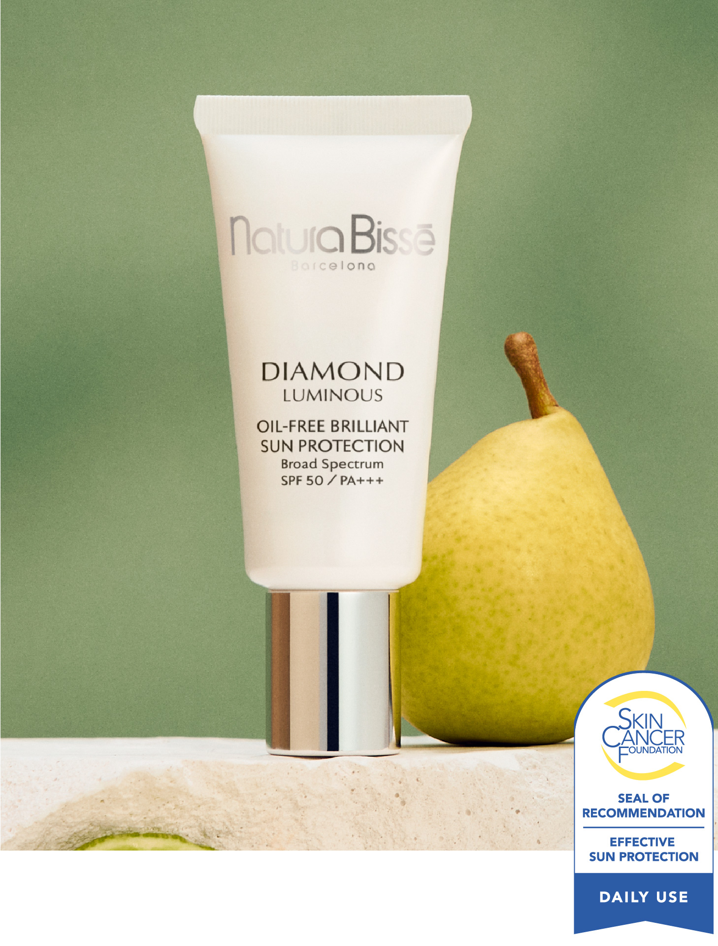 Diamond Luminous SPF 50 tinted sunscreen